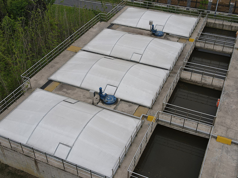 合肥于灣污水處理廠膜結構加蓋 合肥于灣污水處理廠膜結構加蓋