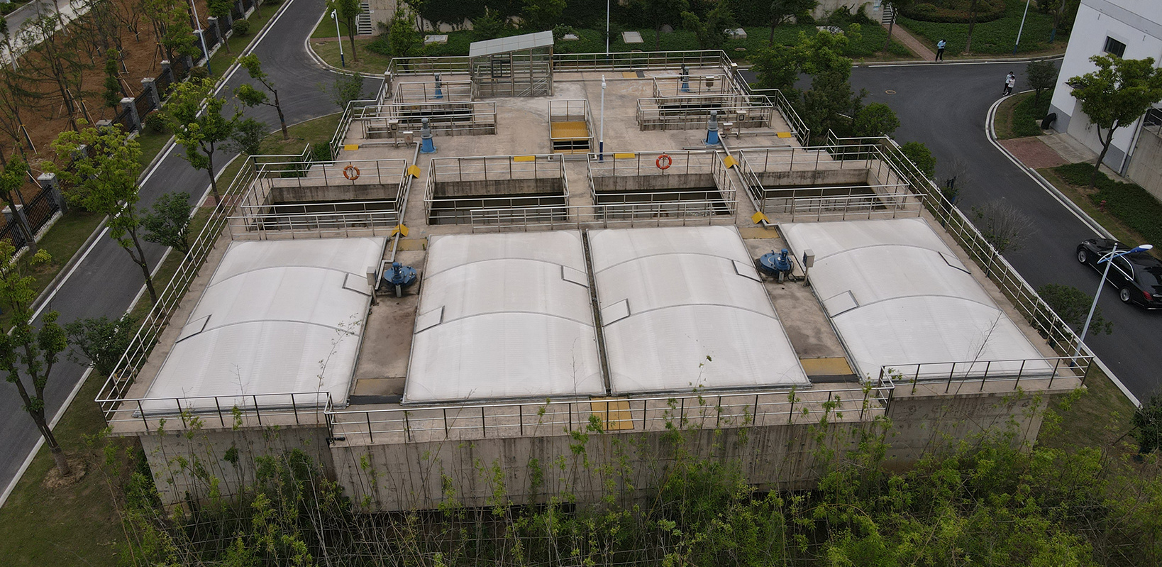 合肥于灣污水處理廠膜結構加蓋 合肥于灣污水處理廠膜結構加蓋