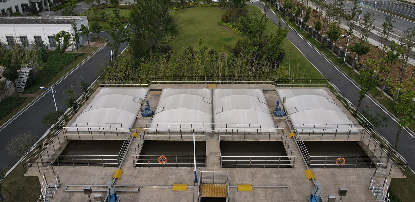 合肥于灣污水處理廠膜結構加蓋 合肥于灣污水處理廠膜結構加蓋