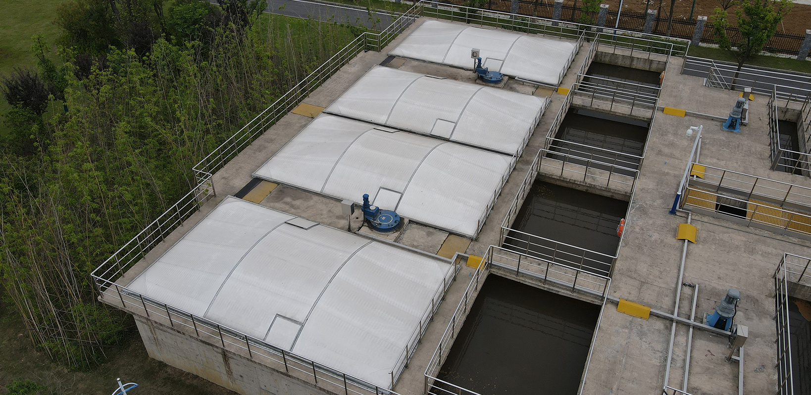 合肥于灣污水處理廠膜結構加蓋 合肥于灣污水處理廠膜結構加蓋